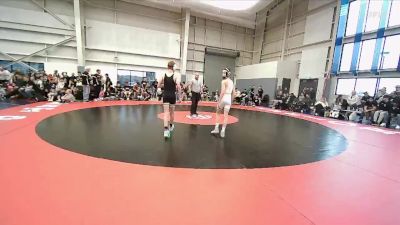 92 lbs Quarterfinals (8 Team) - Jonathan Bexfield, Sanderson Wrestling Academy vs Pierce Maki, Wyoming Force