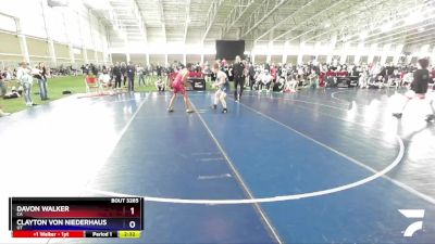 120 lbs Cons. Round 3 - Davon Walker, CA vs Clayton Von Niederhausern, UT