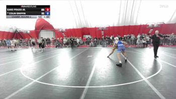 165 lbs Champ. Round 2 - Eans Prado Jr., Askren Wrestling Academy vs Colin Griffin, Holmen
