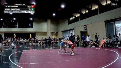 120 lbs Round 5 (6 Team) - Nolan Hardeman, Team TN vs Lucas Simpson, Elevation WC #2