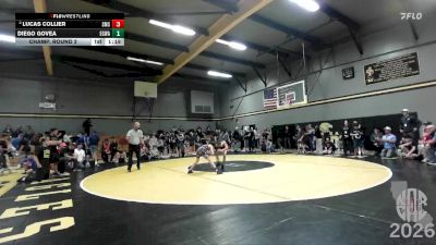 76 lbs Champ. Round 2 - Diego Govea, Elk Grove Wrestling Academy vs Lucas Collier, Sutter Middle School