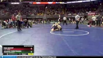 3 lbs Quarterfinal - Max Bishop, Fort Dodge vs Koufax Christensen, Waukee Northwest