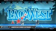 American Cheer Extreme - Untamed [2020 L1.1 Youth PREP Day 1] 2020 PacWest