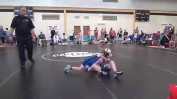 49 lbs Round 1 - Leo Riesen, The Fort Hammers vs Gannon Byrns, Maurer Coughlin Wrestling Club