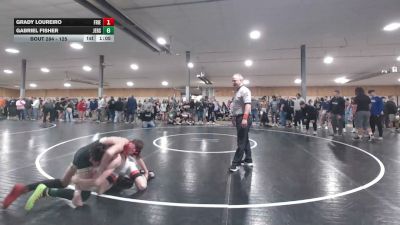 125 lbs Quarterfinal - Grady Loureiro, Friendsville vs Gabriel Fisher, Jersey Shore