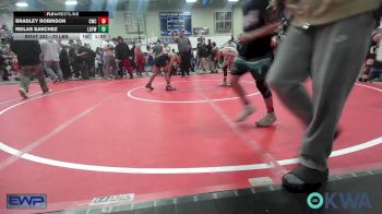 70 lbs Consi Of 8 #2 - Bradley Robinson, Claremore Wrestling Club vs Reilas Sanchez, Locust Grove Youth Wrestling