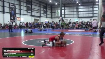 132 lbs Champ. Round 1 - Aidyn Forman, Defiant vs Micaiden Meadows, Eastern Carolina Wrestling