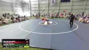 113 lbs Round 1 (8 Team) - Kellen Wolbert, Wisconsin Blue vs Kaiden Powell, Kansas Blue