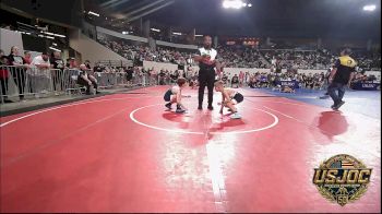 67 lbs Round Of 32 - Dwaine Goldsberry, Weatherford Youth Wrestling vs Owen Soutter, Commandos Wrestling Academy