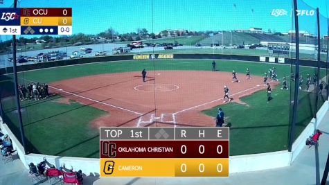 Replay: Cameron vs Okla. Christian - DH | Apr 8 @ 3 PM