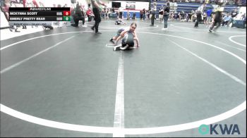 78-82 lbs Consi Of 4 - McKynna Scott, Noble Takedown Club vs Emerly Pretty Bear, Harrah