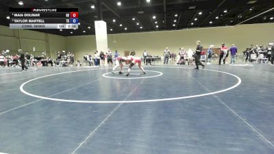 145 lbs 1st Place Match - Maia Dolinar, KS vs Taylor Martell, TX