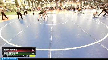 100 lbs Rd# 4- 2:00pm Friday Final Pool - Landen Vercoe, Maryland Gold vs Reid Stoddard, Virginia Hammers