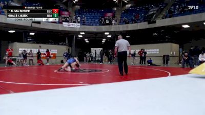 140 lbs Cons. Round 3 - Alivia Butler, Unattached vs Grace Ciszek, Unattached