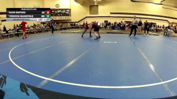 174 lbs Quarterfinal - Trenton Mansfield, Southwestern Michigan College vs Evan Raposo, East Stroudsburg University