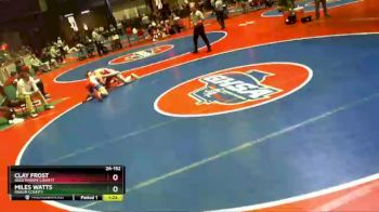 2 lbs Semifinal - Miles Watts, Rabun County vs Clay Frost, Oglethorpe County