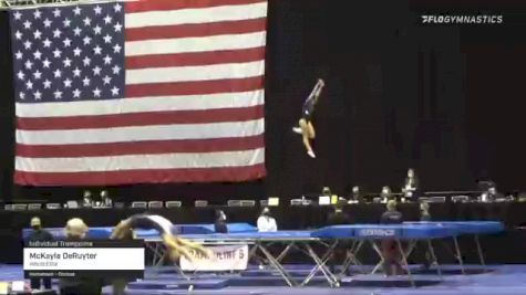 McKayla DeRuyter - Individual Trampoline, World Elite - 2021 USA Gymnastics Championships