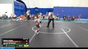 52 lbs Quarterfinal - Grant Myers, Waner Elite Wrestling Academy vs Boone Reynolds, Dwc