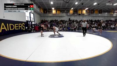190 lbs Cons. Round 1 - Eugenio Escalona Henderson, La Mirada vs Jasper Lewis, Santa Ana