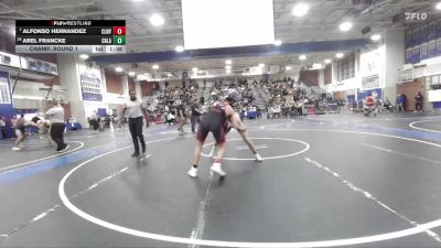 165 lbs Champ. Round 1 - Alfonso Hernandez, Colony vs Arel Francke, Calabasas