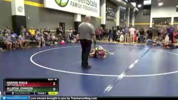 73 lbs Round 3 (12 Team) - Alleena Johnson, Summit Wrestling Academy vs Harper Fogle, Grit And Grace