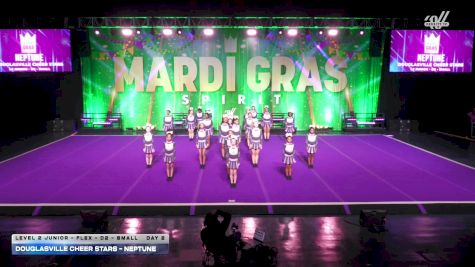 Douglasville Cheer Stars - Neptune [2026 L2 Junior - Flex - D2 - Small Day 2] 2026 Mardi Gras Grand Nationals