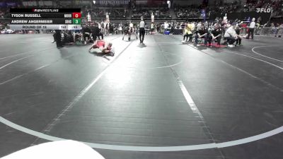 132 lbs Round Of 16 - Tyson Russell, Morris Hills vs Andrew Angermeier, Sbhs