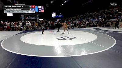 165 lbs Cons. Rd Of 32 - Syler Zdanczewicz, WI vs Christian Arberry, IN