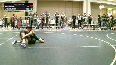 69 lbs Quarterfinal - Abhisri Vatti, Savage House WC vs Logan Garcia, Poway Elite