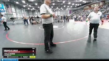 63 lbs Quarterfinal - Austyn Adams, Salem Elite Mat Club vs Jason Blevins, Punisher Wrestling Company