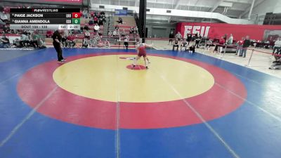 138 lbs 3rd Place Match - Paige Jackson, Lock Haven University vs Gianna Amendola, East Stroudsburg University