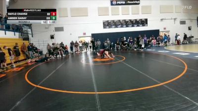 147-163 lbs Round 2 - Amber Garay, Cody Middle School vs Haylo Chavez, Riverton Middle School