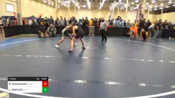 117 lbs Quarterfinal - Nathon Nowikowski, Armstrong vs Logan Matrisch, Penn Trafford