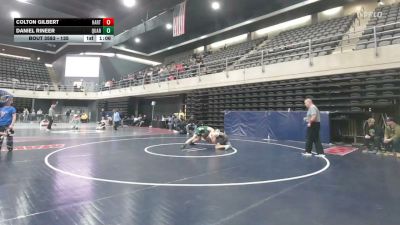 135 lbs 7th Place - Colton Gilbert, Hartly vs Daniel Rineer, Quarryville