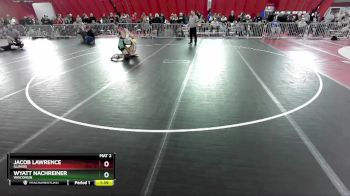 150 lbs Quarterfinal - Wyatt Nachreiner, Wisconsin vs Jacob Lawrence, Illinois