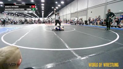 56 lbs Rr Rnd 2 - Atreyu Pittman, Full Circle 12U vs Maverick Carruthers, Wyoming Underground