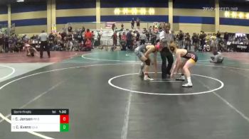 Match - Colby Evens, Whammer Wrestling vs Cole Jensen, Pride Wrestling