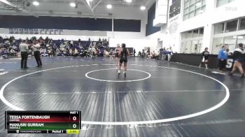 105 lbs Champ. Round 2 - Manusri Gurram, Portola vs Tessa Fortenbaugh, Canyon