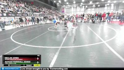 110 lbs Champ. Round 1 - Nathan Marshall Johnson, Toro World Club vs Declan Jones, Ascend Wrestling Academy