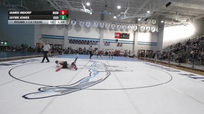 113 lbs Round 1 (16 Team) - Jayme Jones, Camden County vs James Indorf, North Gwinnett