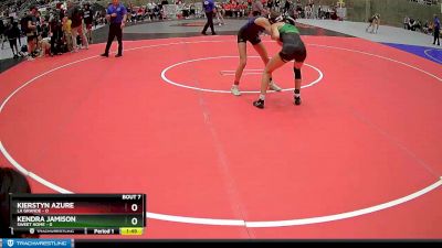 107 lbs Semis & 1st Wrestleback (8 Team) - Kierstyn Azure, La Grande vs Kendra Jamison, Sweet Home