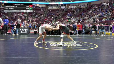 133 lbs Consi 2 - Charlie Griffin, Wilson vs Cael Yanek, Moon Area