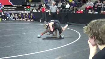 113 lbs Quarterfinal - Success Dehkee, Linn-Mar vs Cain Crosson, Indianola