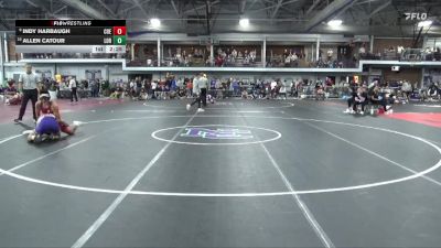 157 lbs Cons. Round 3 - Indy Harbaugh, Coe vs Allen Catour, Loras