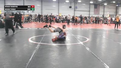 100 lbs Round 2 - 10:45am Saturday - Nixon Thiele, Rough House W.C., CA vs Ethan Vandyke, Team Michigan