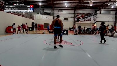 130 kg Champ. Round 3 - Willie Cox, Alabama vs Devon Dawson, Northern Illinois RTC