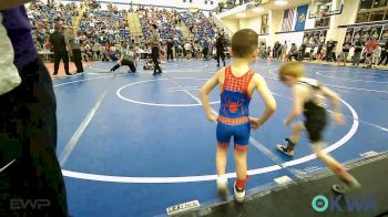 37 lbs Semifinal - Titus Jauregui, Tonkawa Takedown Club vs Colt Manuel, Blackwell Wrestling Club