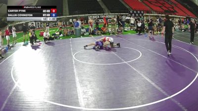 138 lbs Carter Pyne, Alaska 2 HS Boys vs Dallin Covington, Montana 2 HS Boys