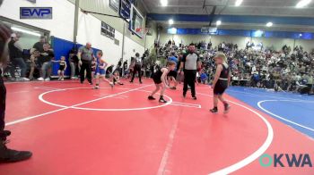 66 lbs Rr Rnd 1 - Quade Neafus, R.A.W. vs Luke Griffin, Muskogee Rougher Youth Wrestling