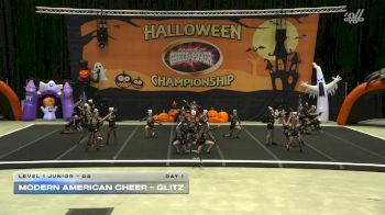 Modern American Cheer - Glitz [2025 L1 Junior - D2 Day 1] 2025 Cheer Power San Antonio Halloween Challenge